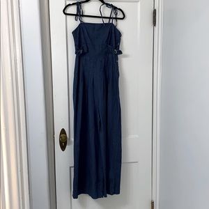 Free people denim size 6 jumpsuit